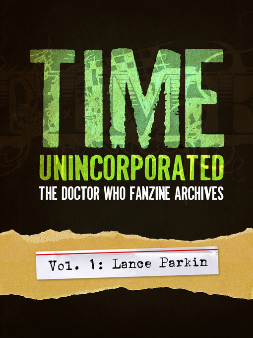 Title details for Time Unincorporated by Lance Parkin - Available